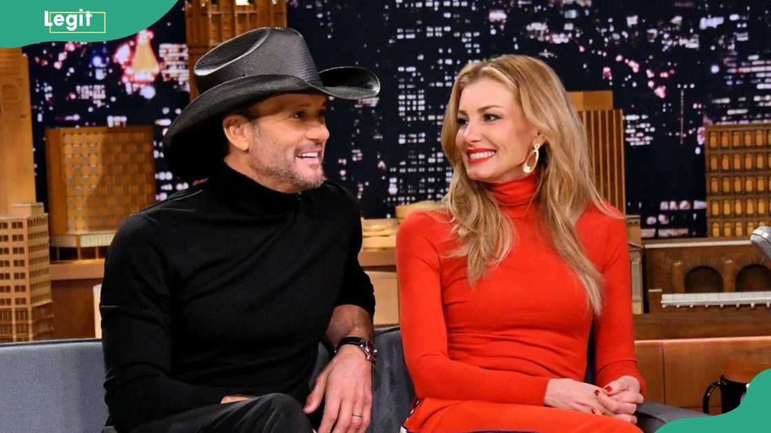 Tim McGraw and Faith Hill at Rockefeller Centre Tim McGraw and Faith Hill at Rockefeller Centre