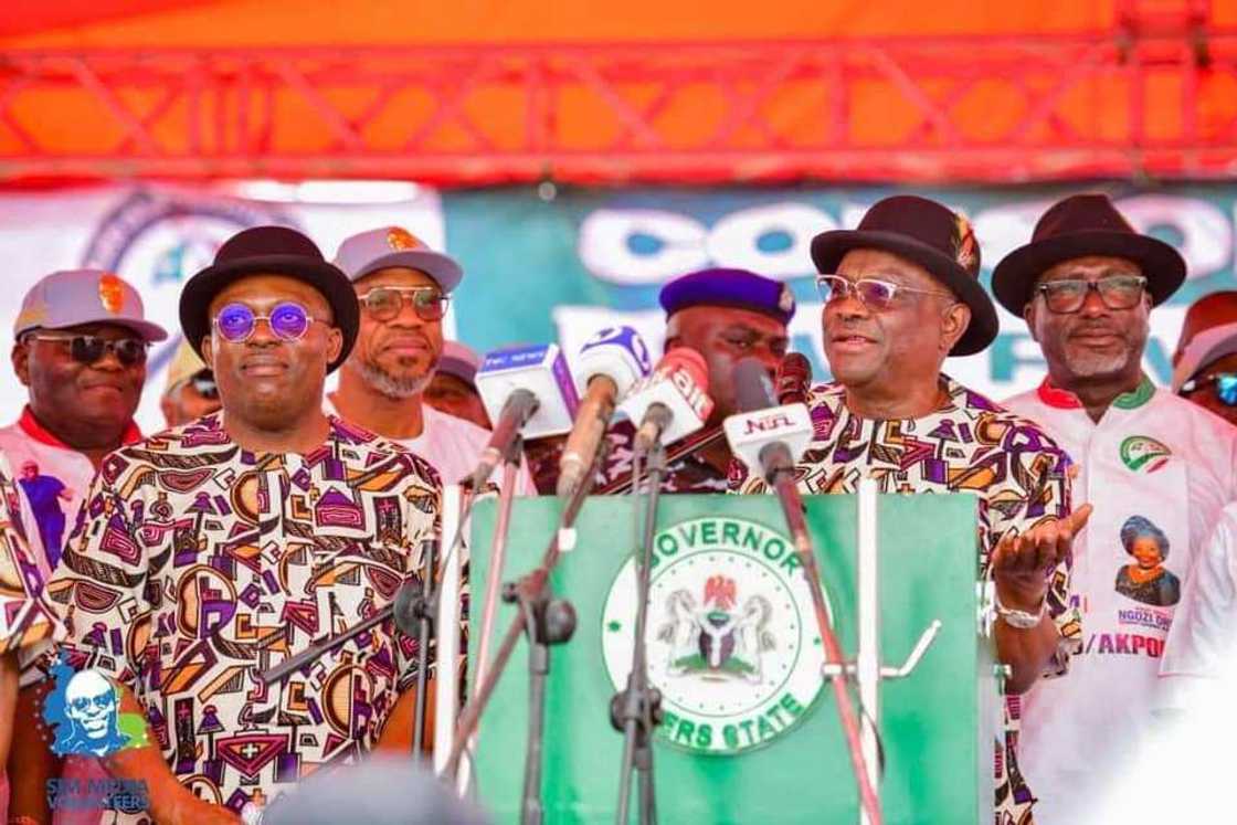 Gwamna Wike. Gwamna Wike.