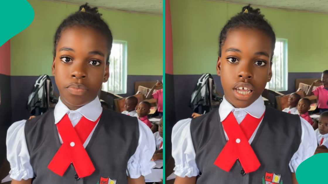 Nigerian pupil speaks Chinese in class. Nigerian pupil speaks Chinese in class.