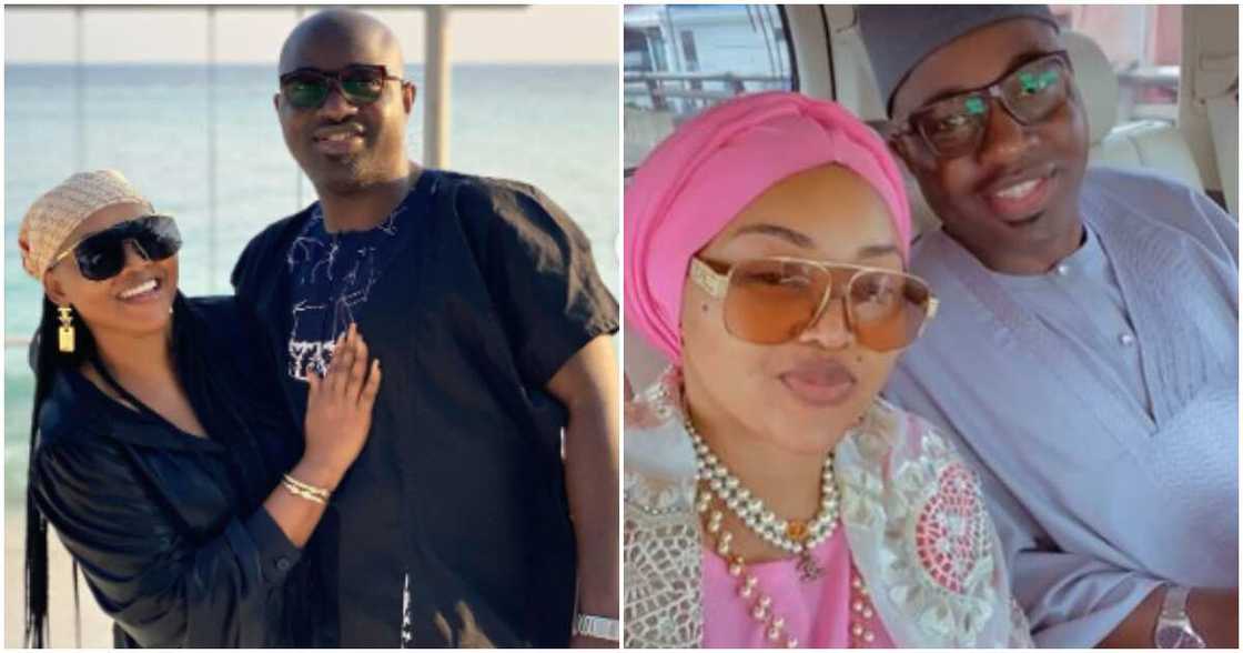 Actress Mercy Aigbe and her husband Actress Mercy Aigbe and her husband