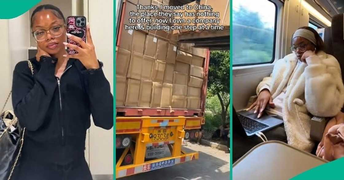 Nigerian lady builds company in China.