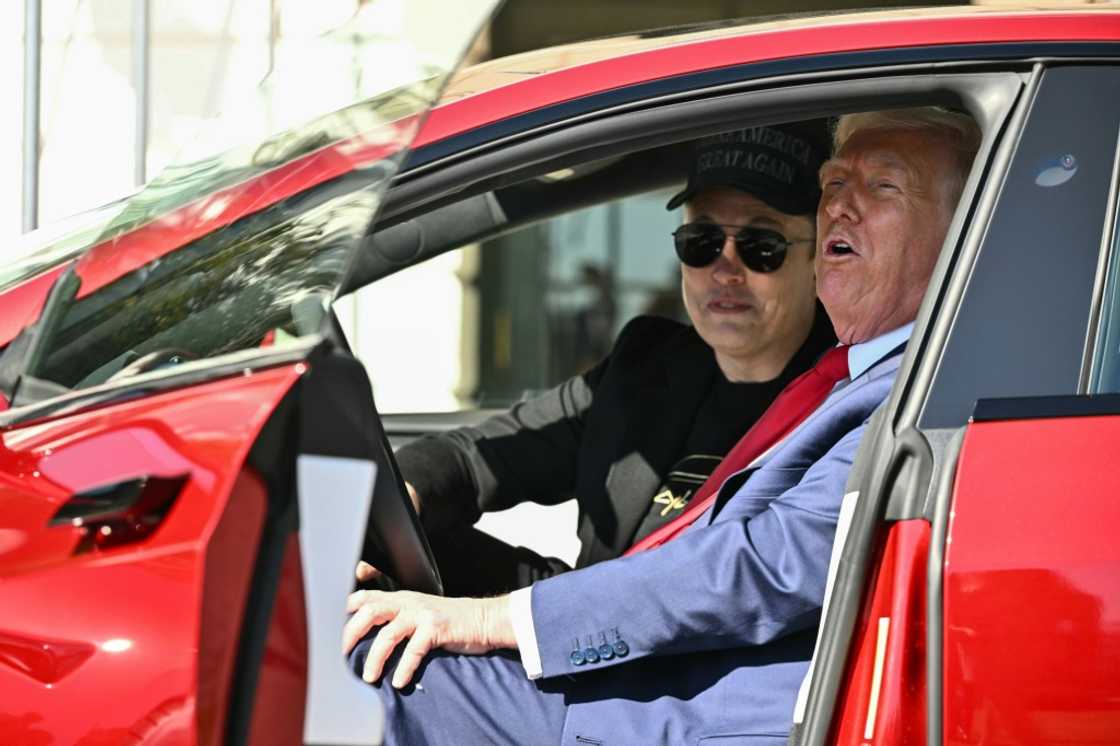 US President Donald Trump has helped Tesla CEO Elon Musk -- a former close aide -- promote his company from the White House US President Donald Trump has helped Tesla CEO Elon Musk -- a former close aide -- promote his company from the White House