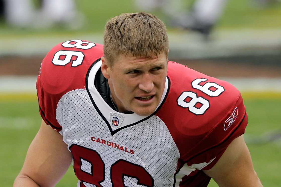 Todd Heap at FedExField in Landover, Maryland.