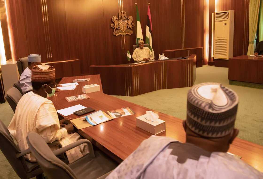 Abinda yasa muka ziyarci Buhari - Shugaban gwamnonin APC, Bagudu Abinda yasa muka ziyarci Buhari - Shugaban gwamnonin APC, Bagudu