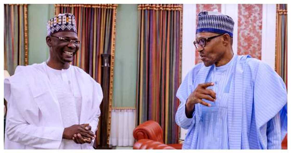 Yanzu-yanzu: Buhari da gwamnan Nasarawa suna ganawa a Aso Rock Yanzu-yanzu: Buhari da gwamnan Nasarawa suna ganawa a Aso Rock