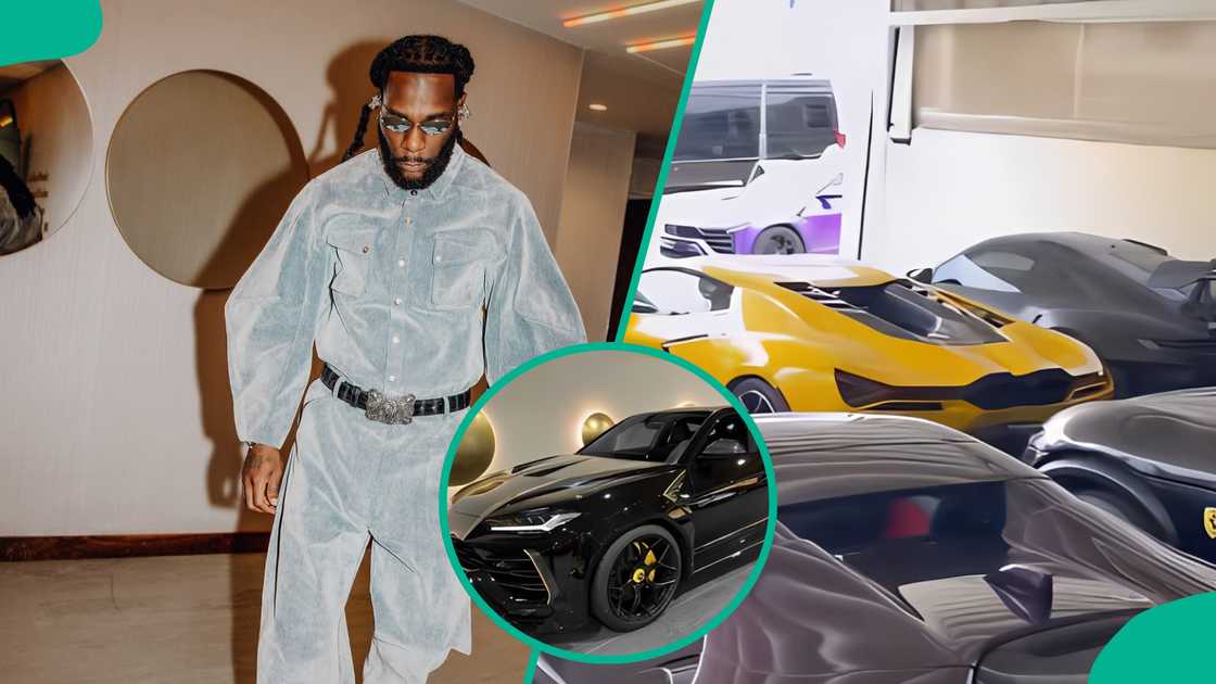 Burna Boy's fleet of cars trends as video of his garge surfaces Burna Boy's fleet of cars trends as video of his garge surfaces