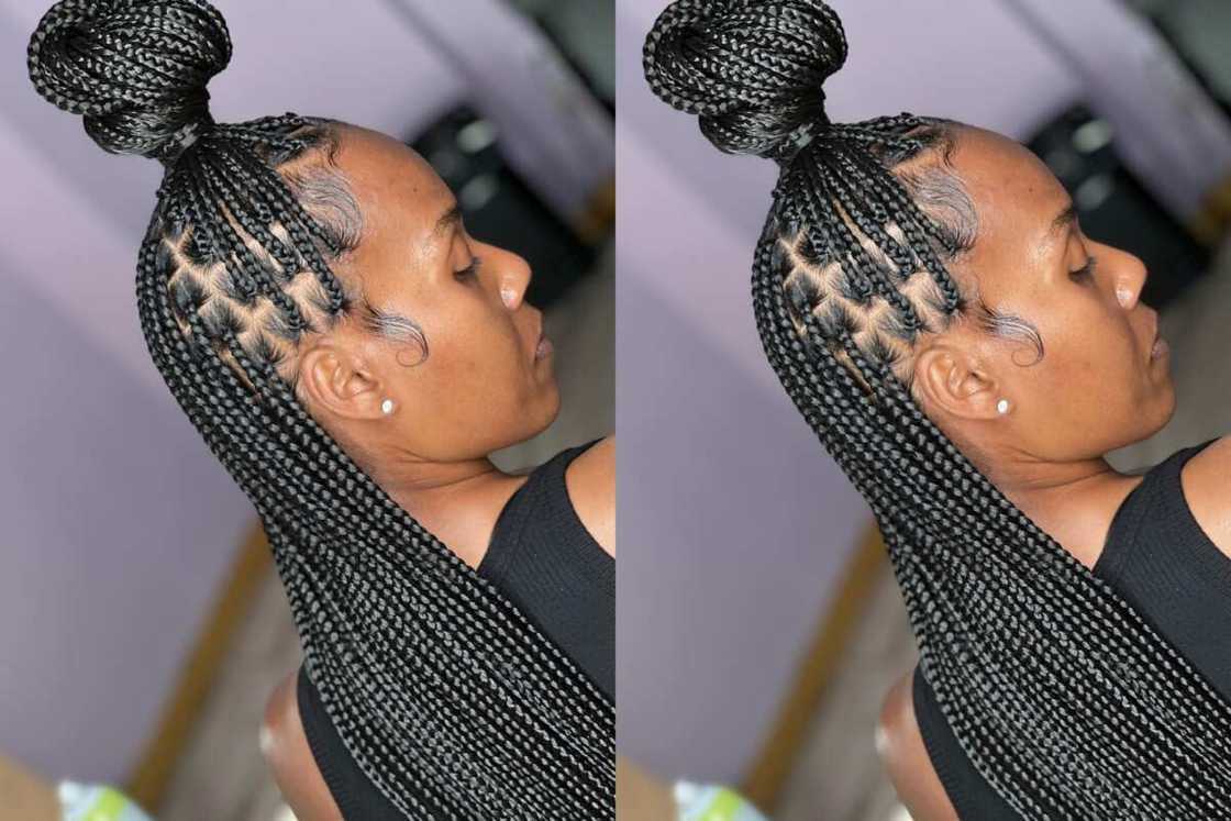 pictures of knotless braids hairstyles pictures of knotless braids hairstyles