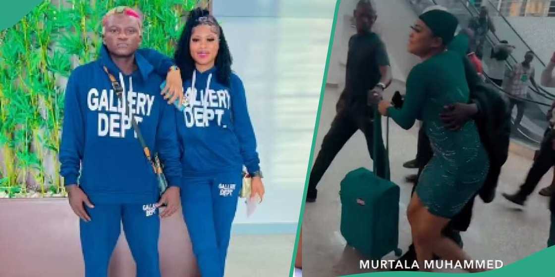 Portable returns from the UK, Bewaji welcomes him. Portable returns from the UK, Bewaji welcomes him.