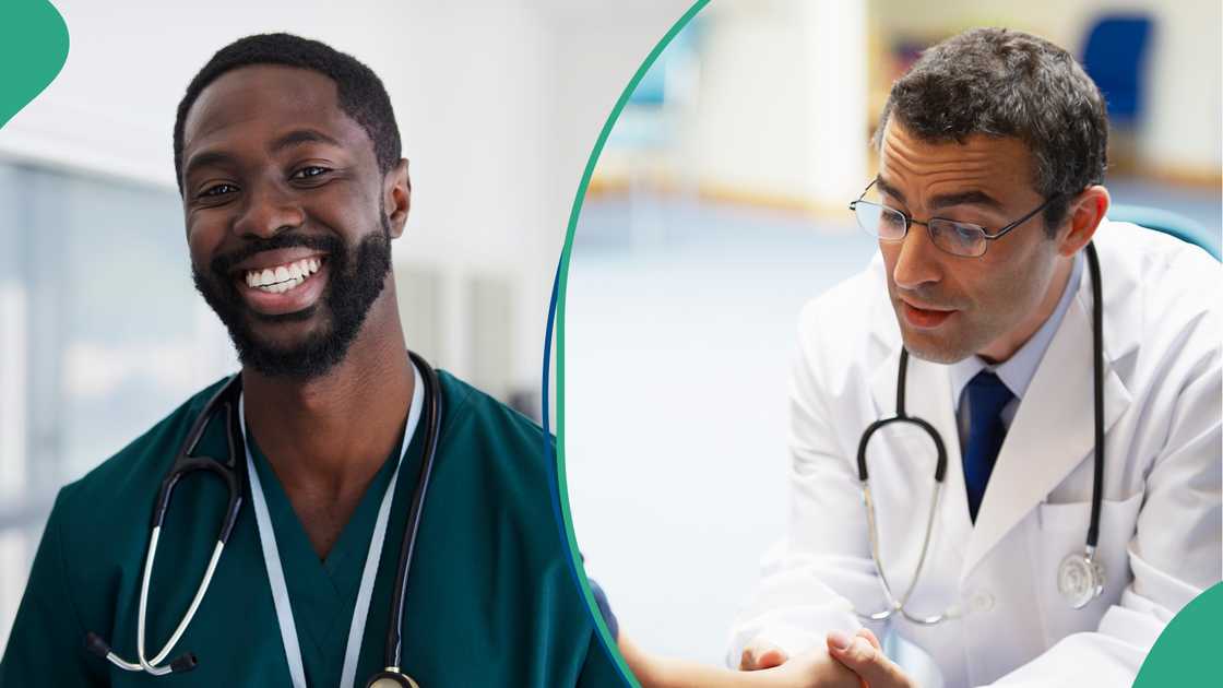 Nigerian doctors earn a fraction of what their UK colleagues do get at equal level. Nigerian doctors earn a fraction of what their UK colleagues do get at equal level.