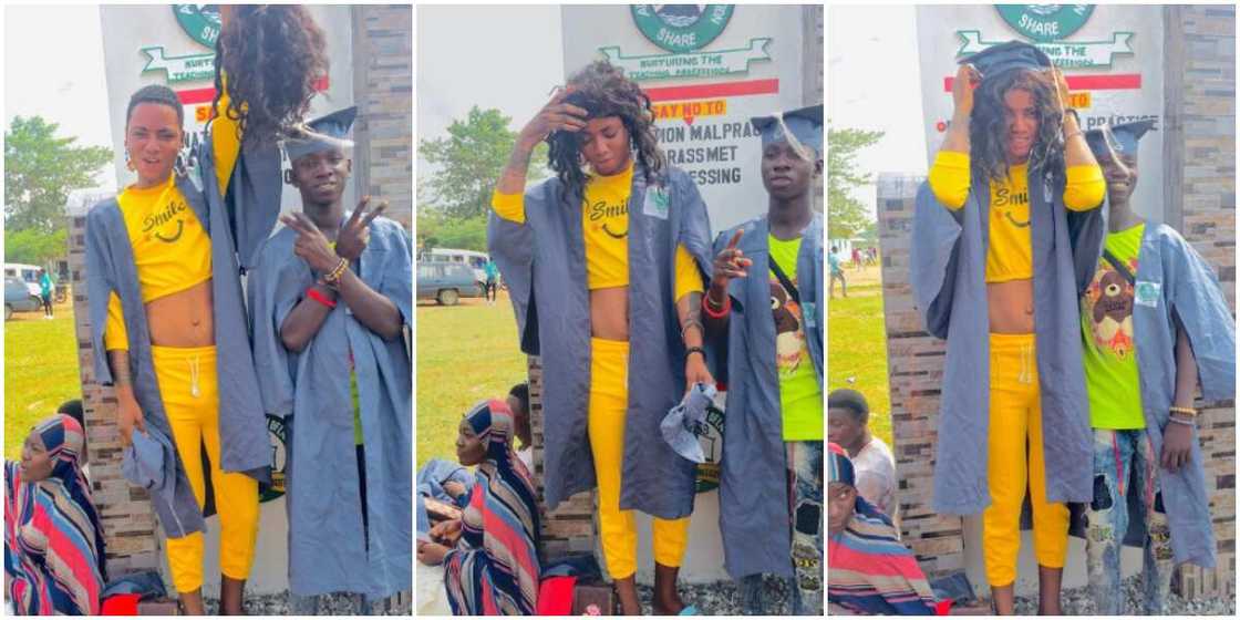Yebedo's matriculation, Bobrisky fan Yebedo's matriculation, Bobrisky fan