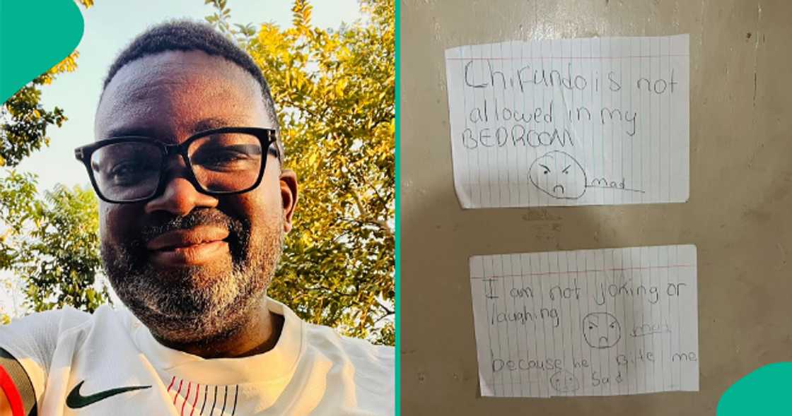 Nine-year-old girl says her two-year-old brother shouldn't be allowed into her room.