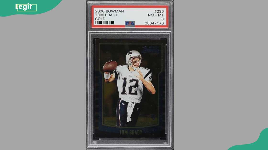 2000 Bowman Gold Tom Brady (#12/99) #236 2000 Bowman Gold Tom Brady (#12/99) #236