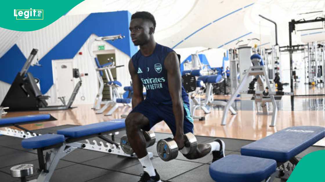 Bukayo Saka, Arsenal, Mikel Arteta Bukayo Saka, Arsenal, Mikel Arteta