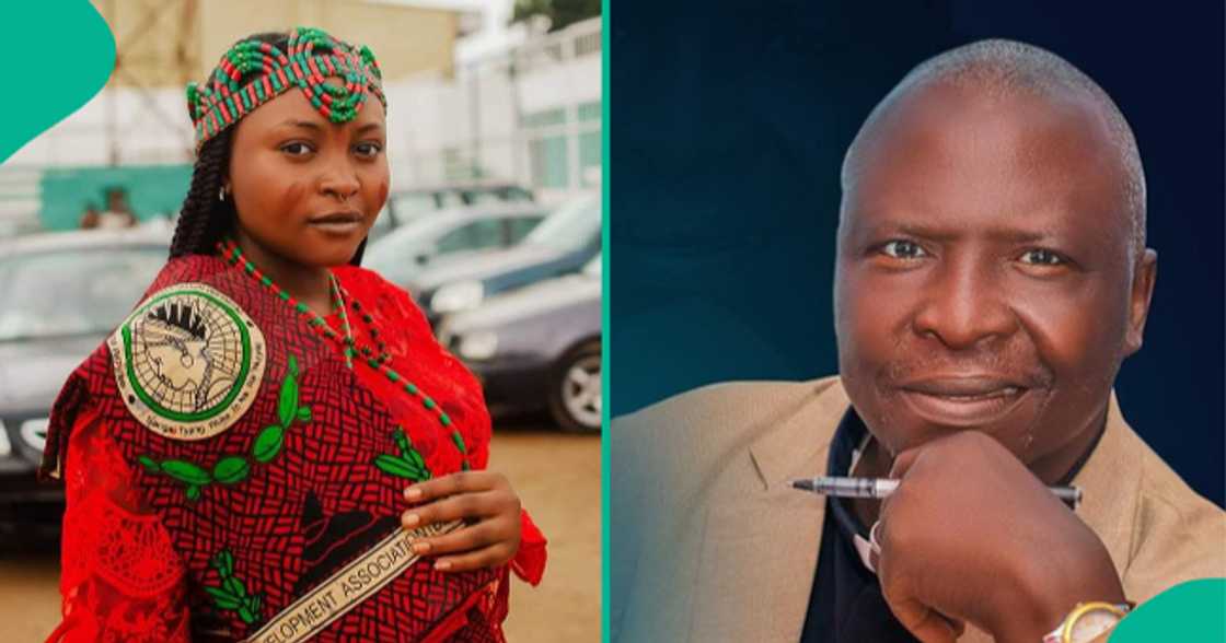 Emotional encounter between Reverend Ezekiel and his 'daughter'. Emotional encounter between Reverend Ezekiel and his 'daughter'.