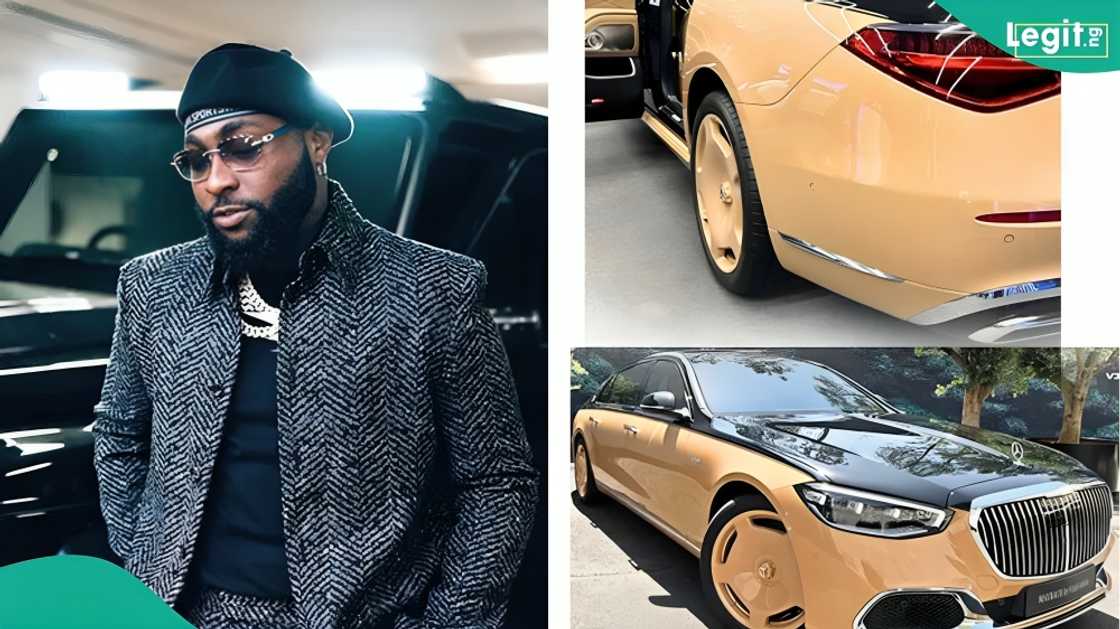 Davido's Mercedes-Maybach S680 Virgil Abloh Edition
