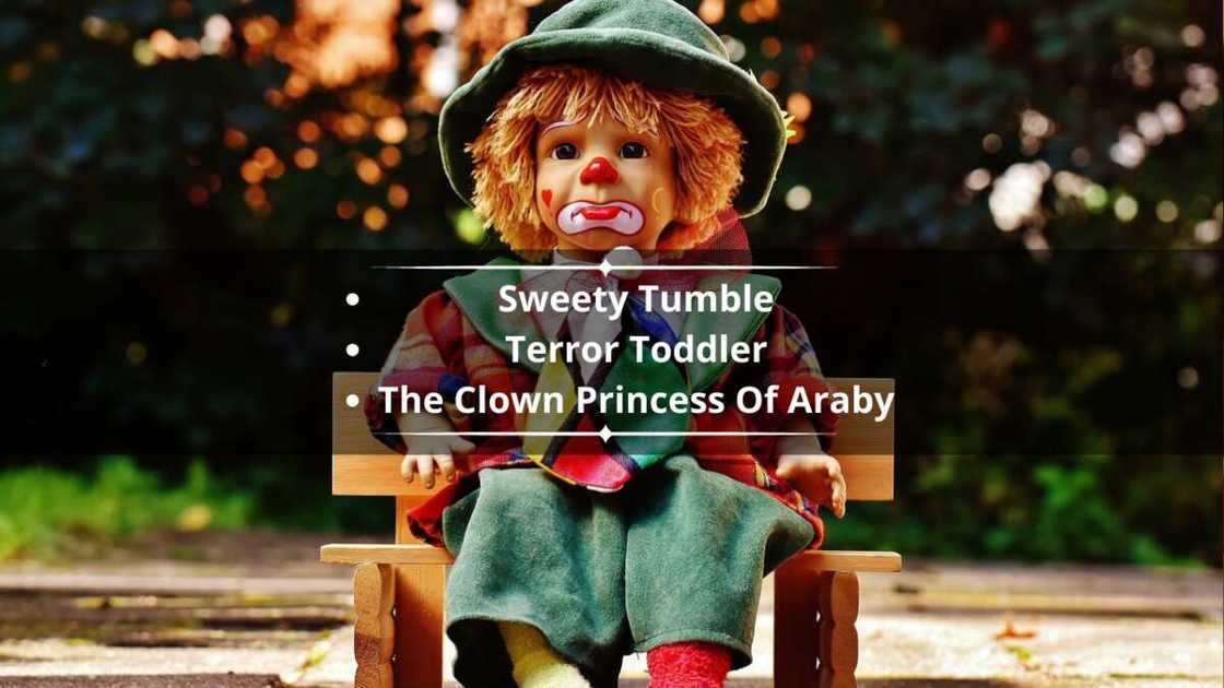 Creative clown names Creative clown names