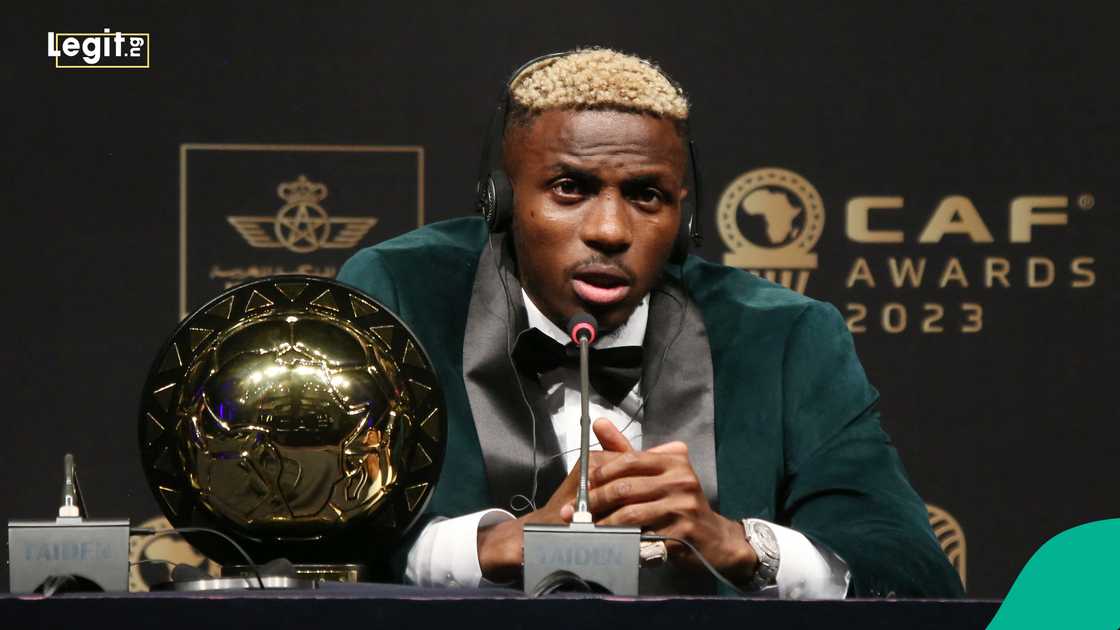 Victor Osimhen, Nigeria CAF, Marrakesh, Morocco. Victor Osimhen, Nigeria CAF, Marrakesh, Morocco.