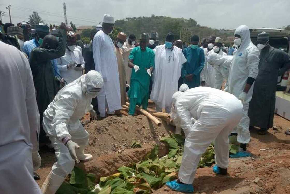 Yanzu-yanzu: An birne marigayi Abba Kyari a Abuja