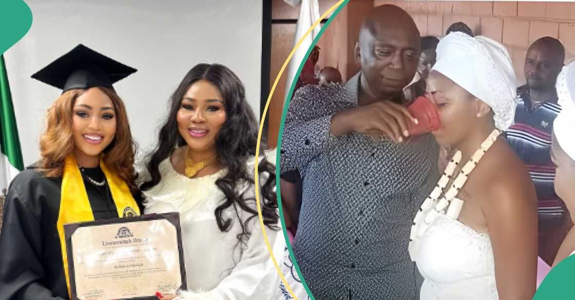 Old video emerges of Regina Daniels’ mum talking about her age