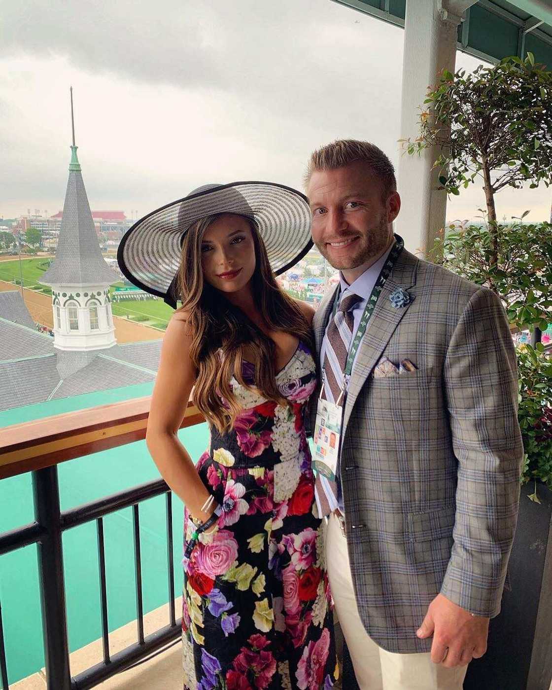 Veronika Khomyn and Sean McVay Veronika Khomyn and Sean McVay
