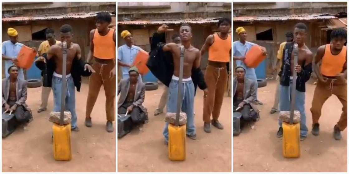 Local Group Put up Vibrant Display as they Perform Old Wizkid Songs in Viral Video and People Love it Local Group Put up Vibrant Display as they Perform Old Wizkid Songs in Viral Video and People Love it