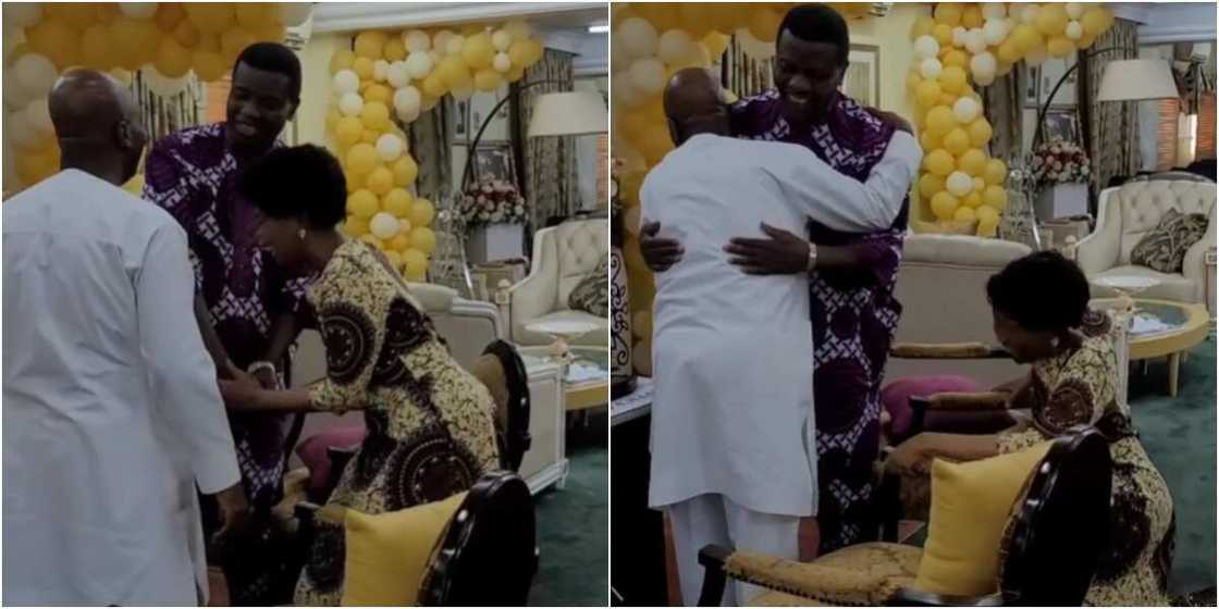 Pastor Adeboye, Oyedepo and his wife Pastor Adeboye, Oyedepo and his wife