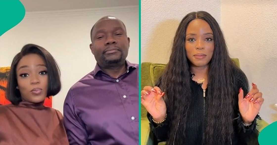 Lady who married man who's 20 years older than her celebrates anniversary