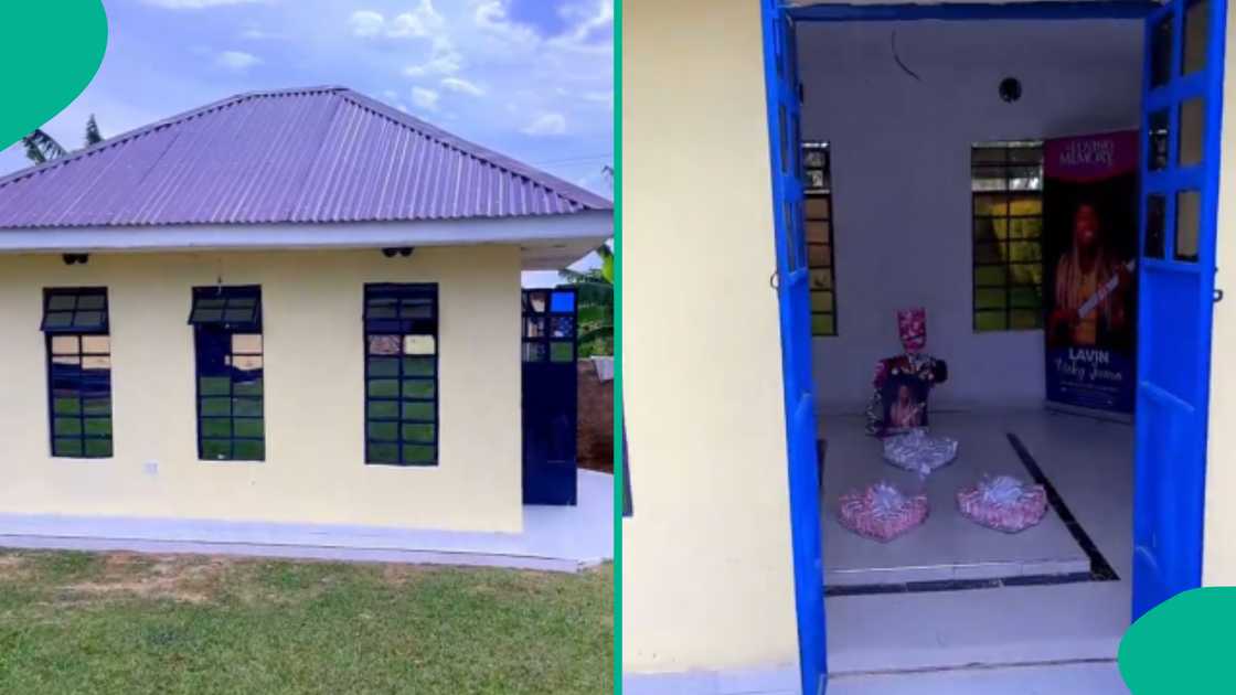 Video as family buries their daughter in small house, many react