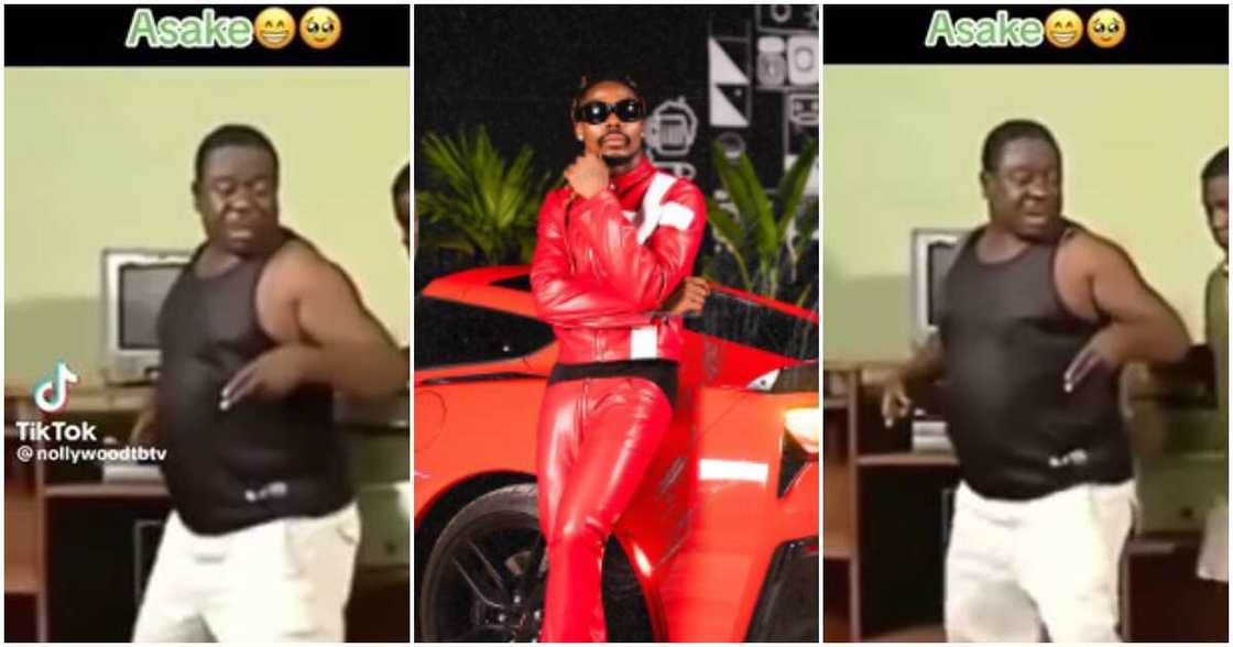 Photos of Mr Ibu and Asake Photos of Mr Ibu and Asake