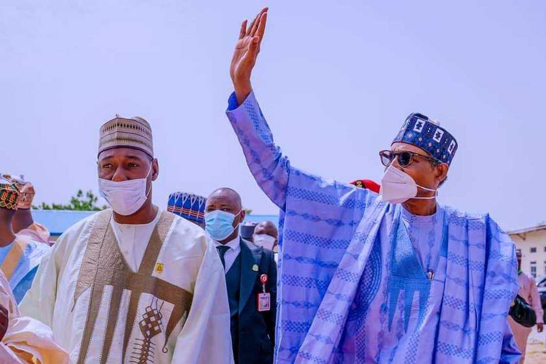 Presidential Visit: Buhari Leaves Aso Villa for Maiduguri to Commission Projects Presidential Visit: Buhari Leaves Aso Villa for Maiduguri to Commission Projects