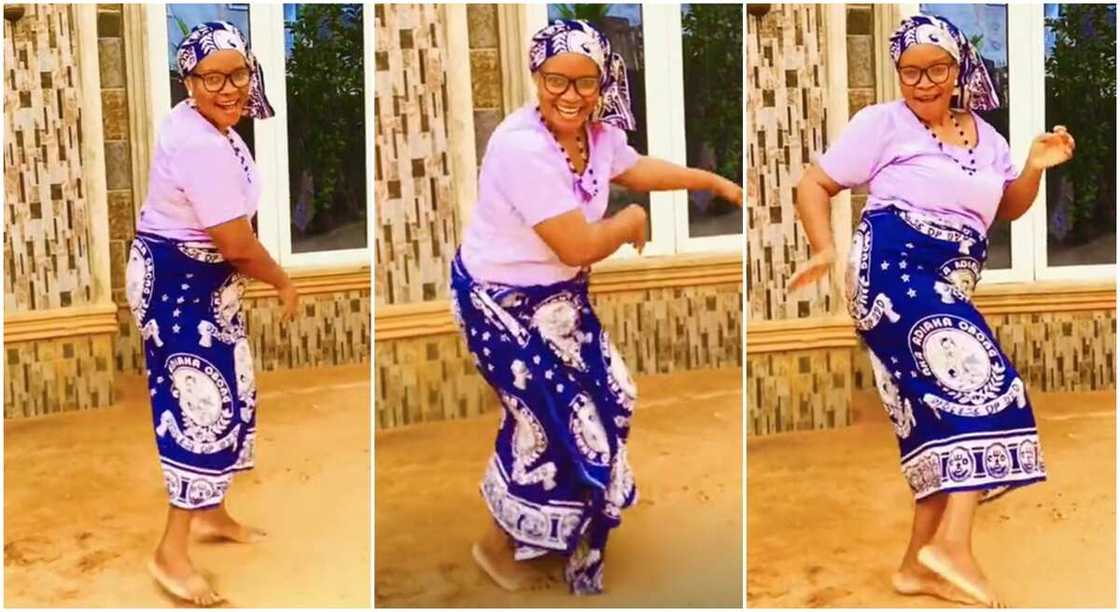 Photos of a mother dancing with swag. Photos of a mother dancing with swag.