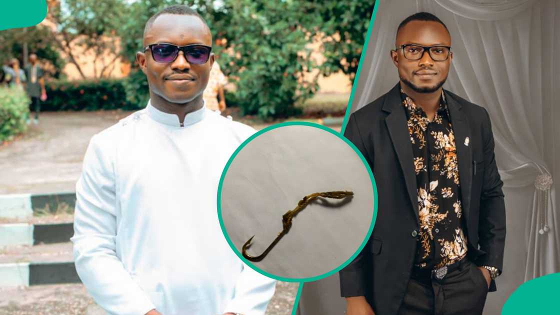 Man raises alarm online after finding hook inside his plate of soup at night