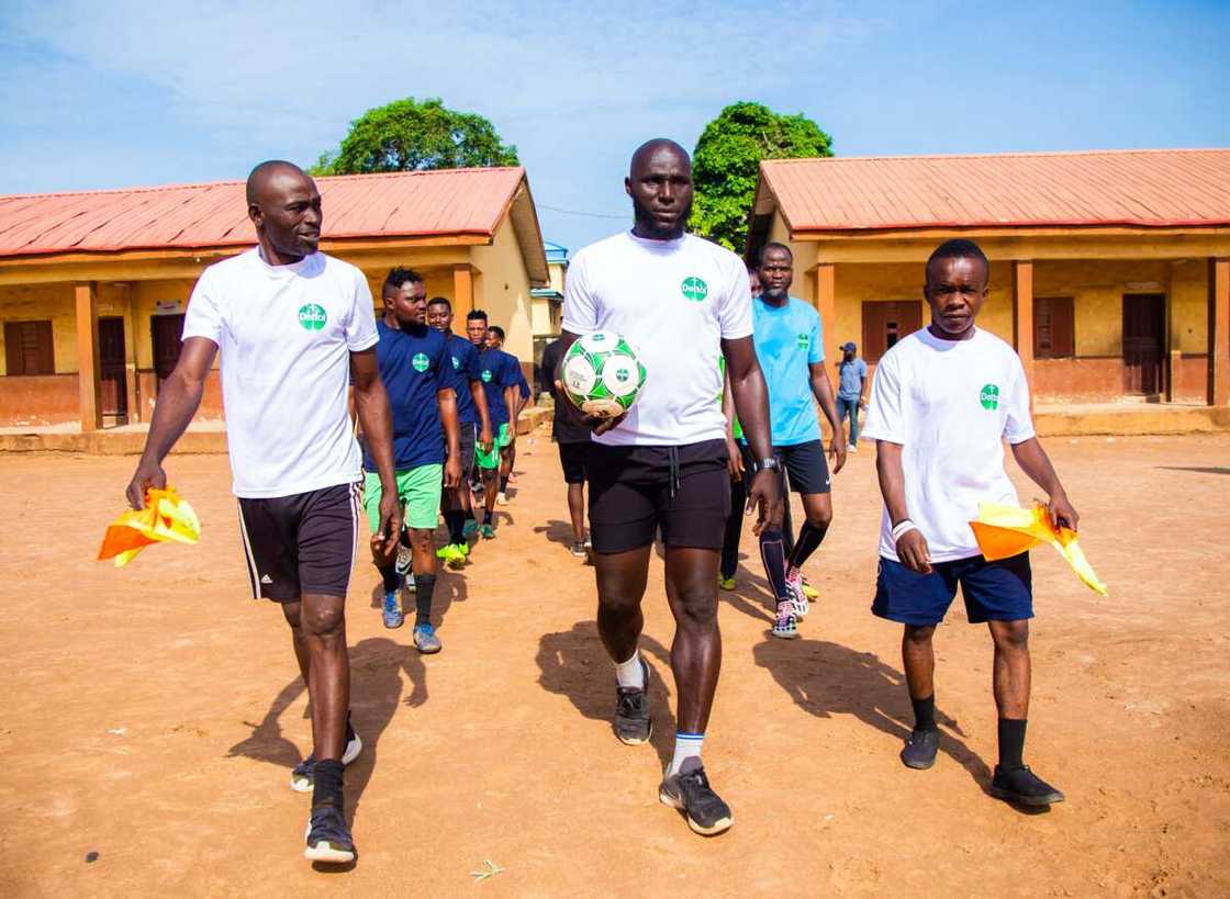 Dettol Cool Makes Waves at Football Turfs across Lagos with a special appearance by Taiwo Awoniyi