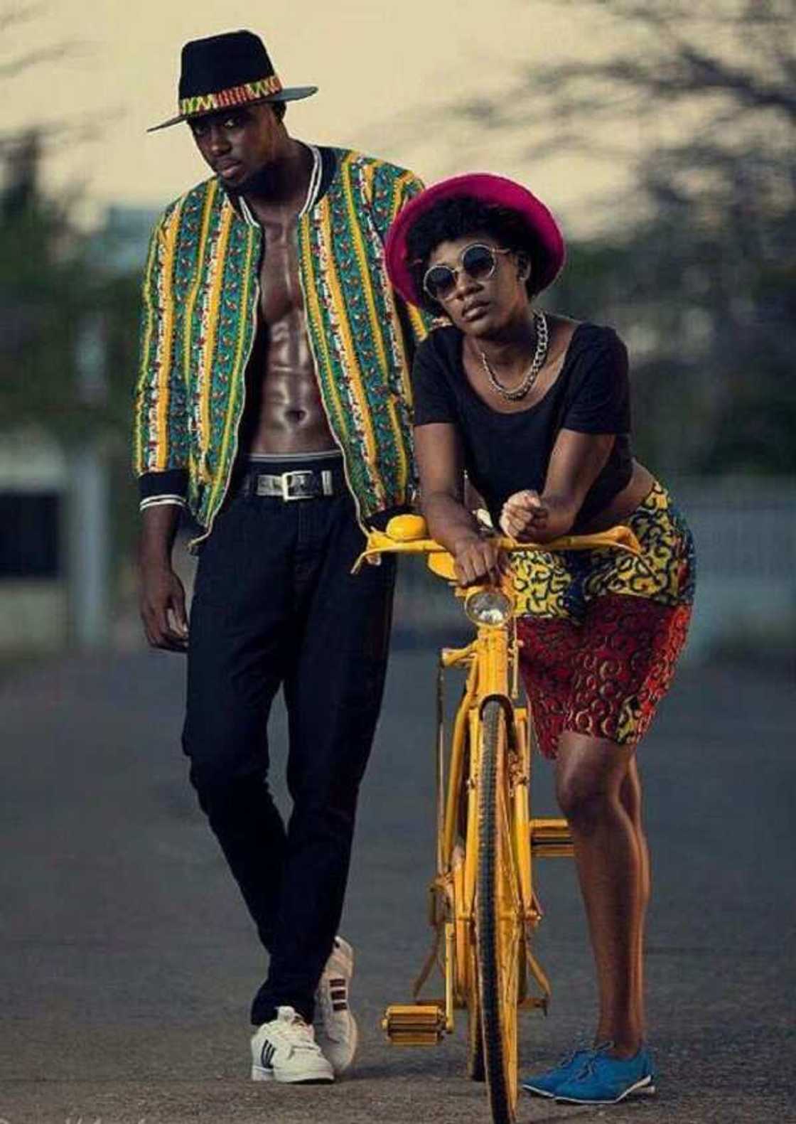 African fashion style for couples African fashion style for couples