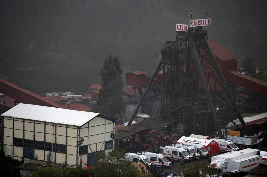 Relatives of the dead said miners had complained of the smell of gas in the days before the explosion Relatives of the dead said miners had complained of the smell of gas in the days before the explosion
