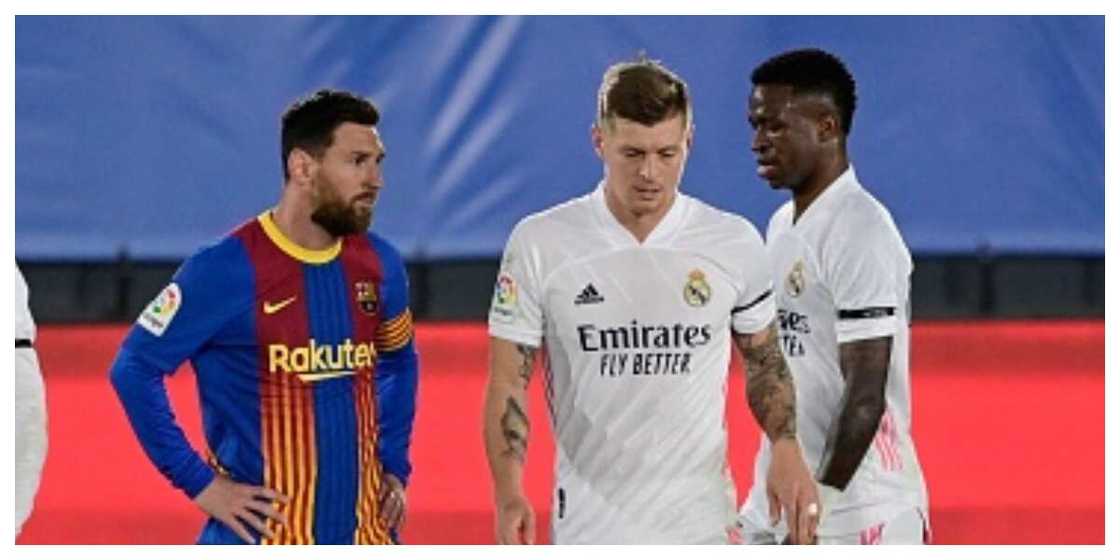 Messi turns Real Madrid star named man-of-the-match in El Clasico into training cone Messi turns Real Madrid star named man-of-the-match in El Clasico into training cone