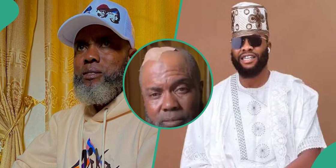 Actor Laowri accuses Kokozaria of violence towards him. Actor Laowri accuses Kokozaria of violence towards him.