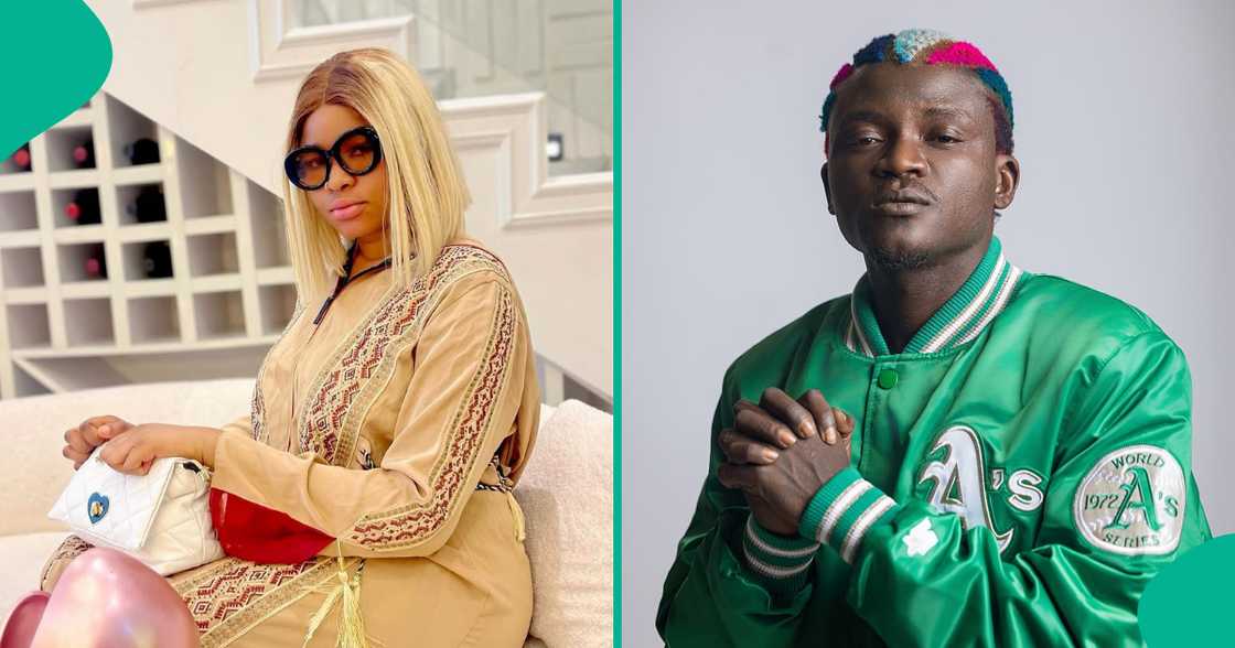 Queen Dammy spills details about conversation with Portable during live session. Queen Dammy spills details about conversation with Portable during live session.