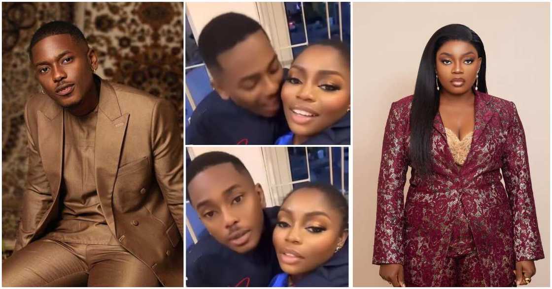 Timini, Bisola, actor, PDA Timini, Bisola, actor, PDA