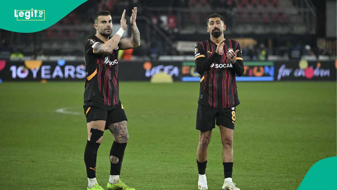 Abdulkerim Bardakçı, Galatasaray, AZ Alkmaar, AFAS Stadium, Alkmaar, Netherlands, UEFA Europa League. Abdulkerim Bardakçı, Galatasaray, AZ Alkmaar, AFAS Stadium, Alkmaar, Netherlands, UEFA Europa League.