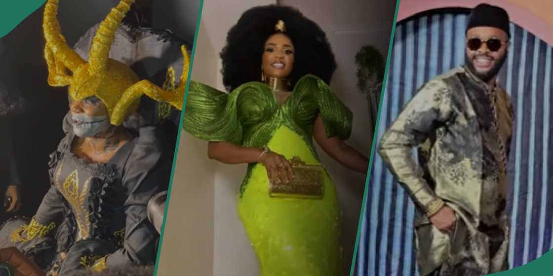 Nigerian celebrities at Eniola Ajao's movie premiere in Lagos