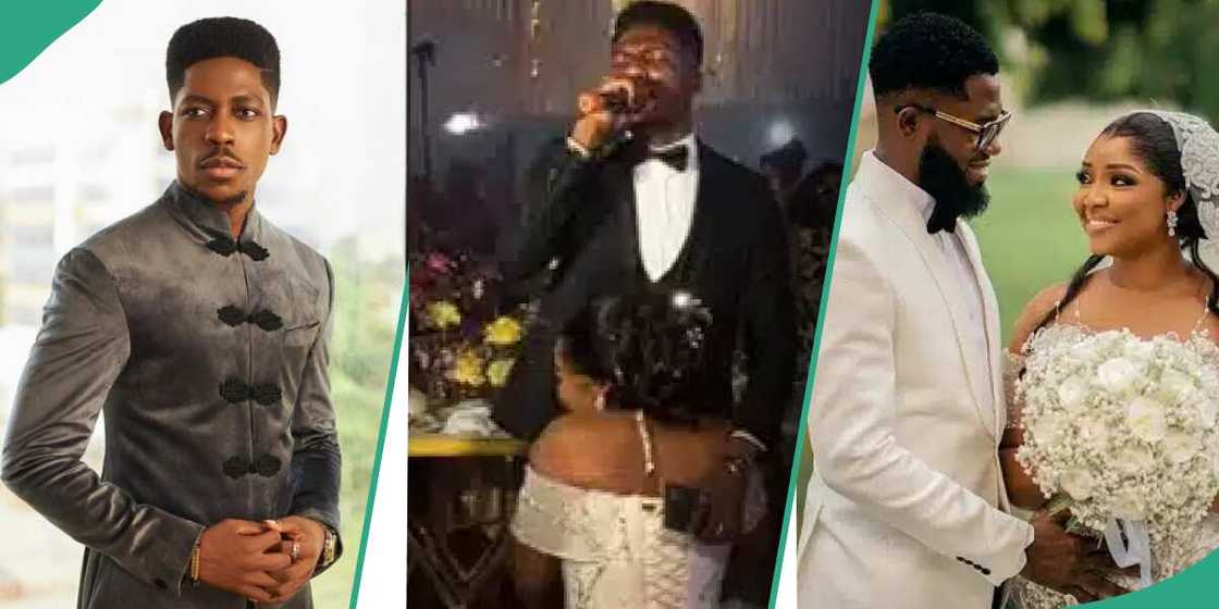 Moses Bliss shares photos after backlash from Ekene Umenwa's wedding Moses Bliss shares photos after backlash from Ekene Umenwa's wedding