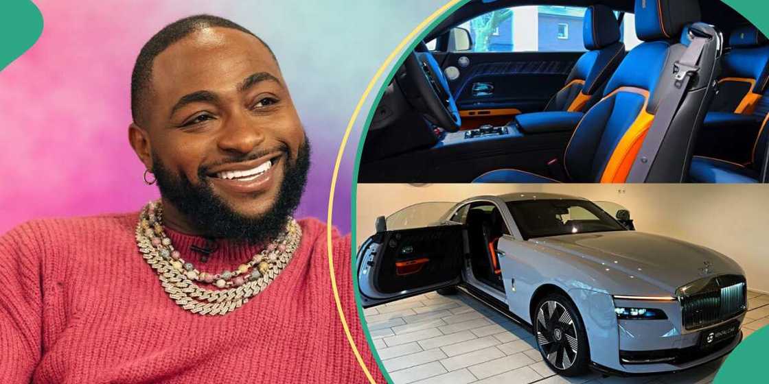 Davido's new Rolls Royce trends. Davido's new Rolls Royce trends.