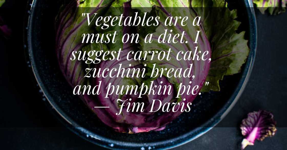 Statements about vegetables Statements about vegetables