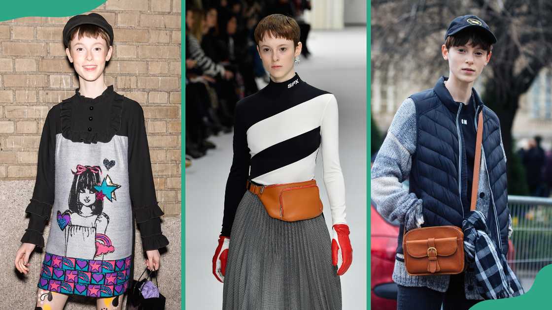 Gisele Fox with short hair