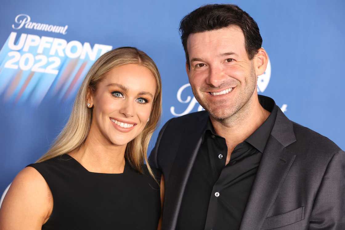 Candice Crawford and Tony Romo at 666 Madison Avenue in New York City Candice Crawford and Tony Romo at 666 Madison Avenue in New York City