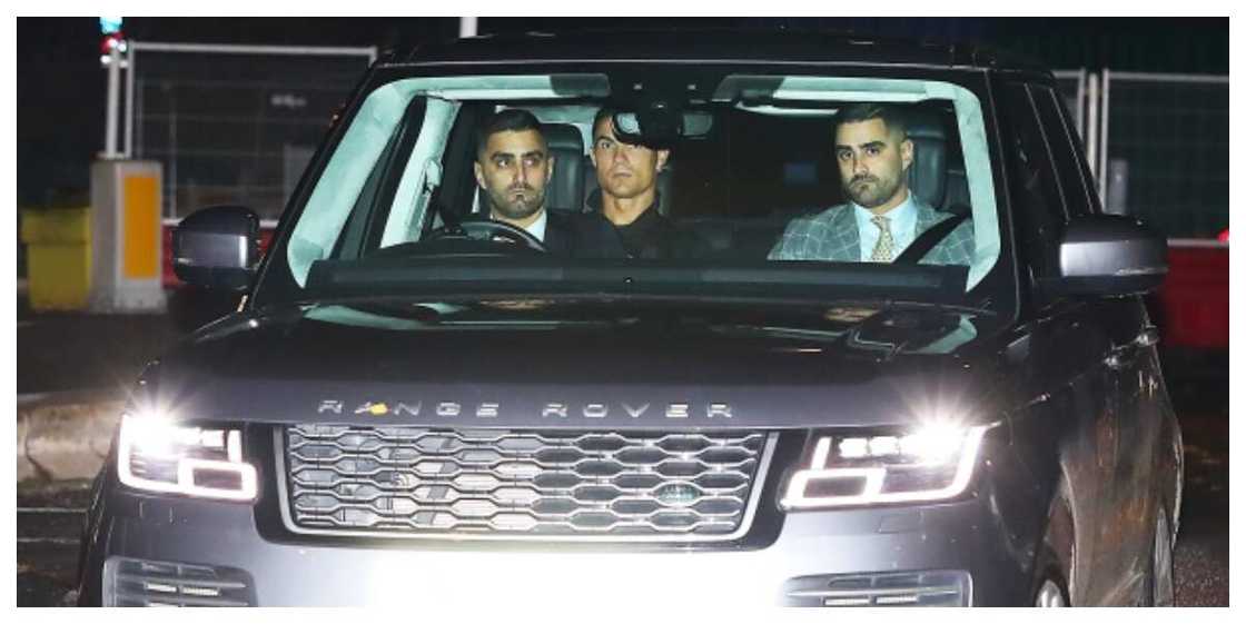 Ronaldo's twin bodyguards Ronaldo's twin bodyguards