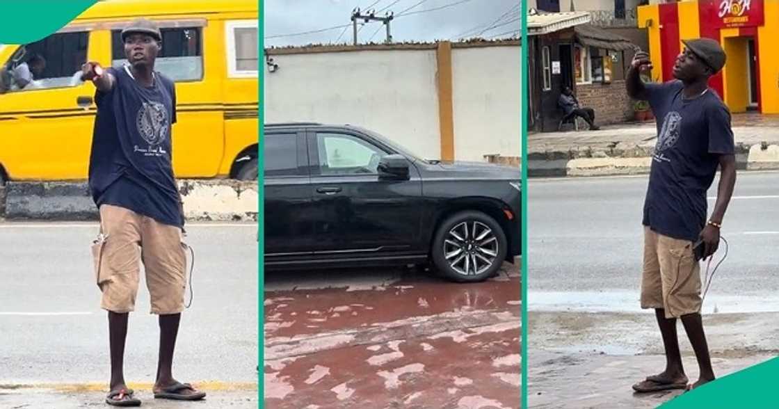 Nigerian man sees expensive ride in car dealership, vows to buy it Nigerian man sees expensive ride in car dealership, vows to buy it