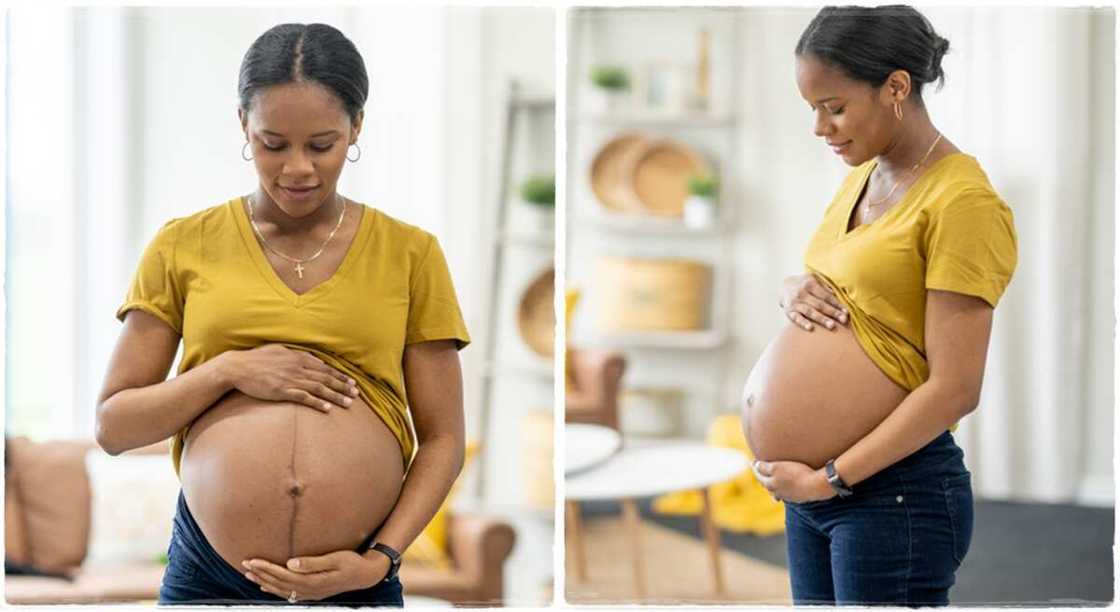 Lady gets pregnant for her friend's cousin. Lady gets pregnant for her friend's cousin.