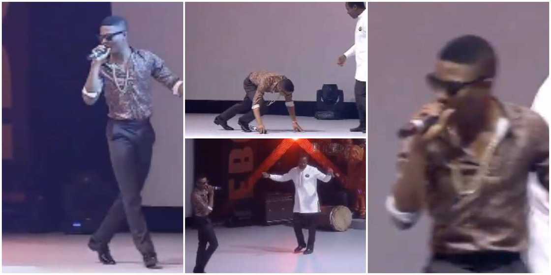 Wizkid joins Sunny Ade on stage Wizkid joins Sunny Ade on stage